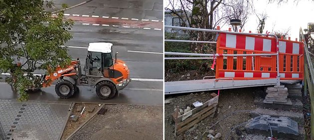 Angekündigt waren 33 Wochen Bauzeit – sie hat sich auf zweieinhalb Jahre vervierfacht. Fotos: Matthias Oehlschläger Angekündigt waren 33 Wochen Bauzeit – sie hat sich auf zweieinhalb Jahre vervierfacht. Fotos: Matthias Oehlschläger