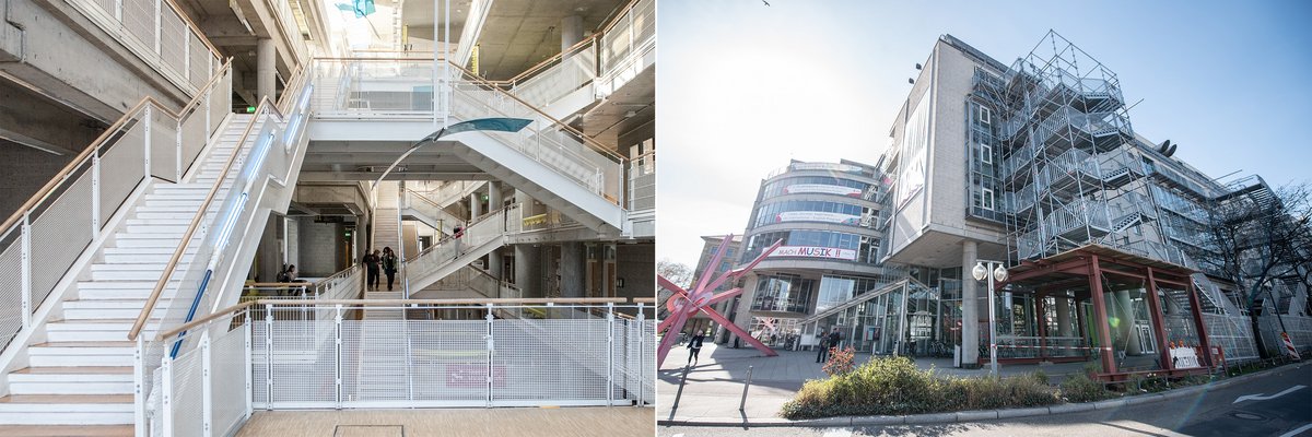 Drinnen gab es nicht genügend Treppen: Auch beim "Treffpunkt Rotebühlplatz" musste nachgebessert werden. 