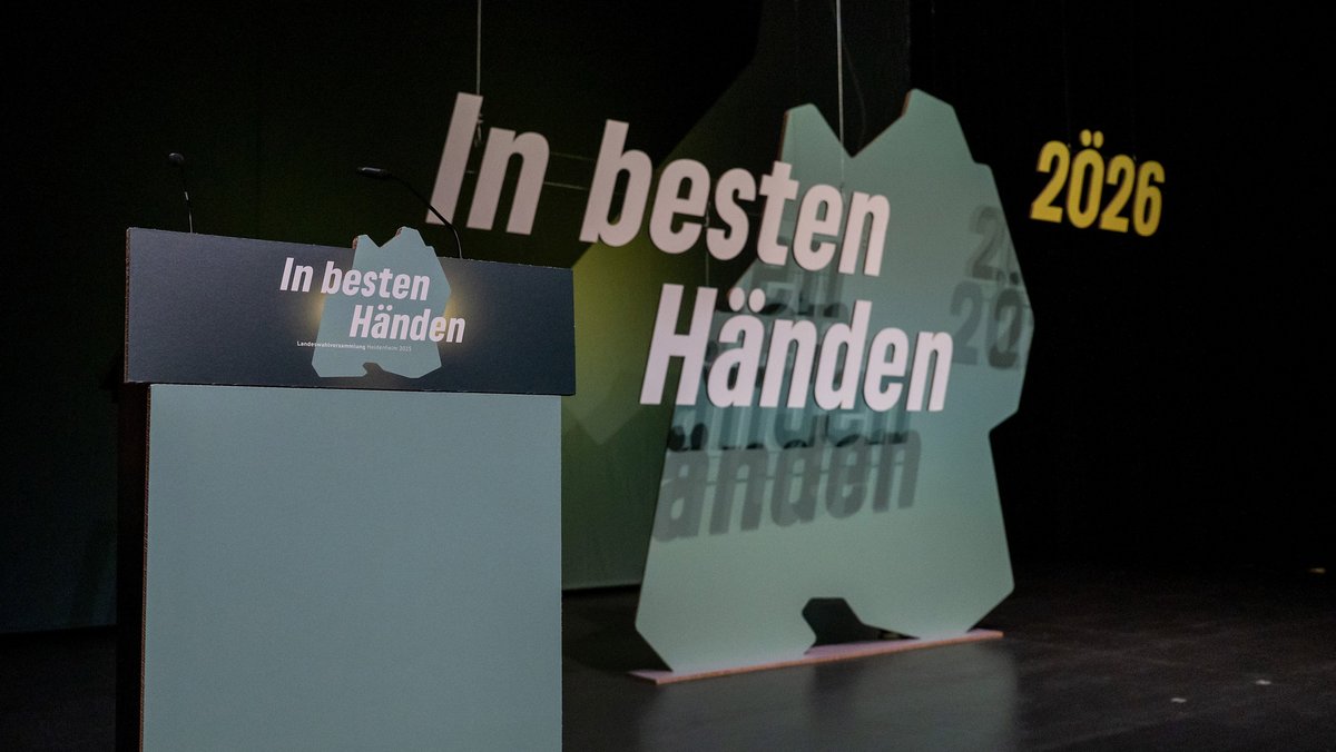 Bei ihrem Listenparteitag im Mai präsentierten die Landesgrünen ihre "2Ö26"-Kampagne, jetzt kommt das Wahlprogramm. Foto: Jens Volle