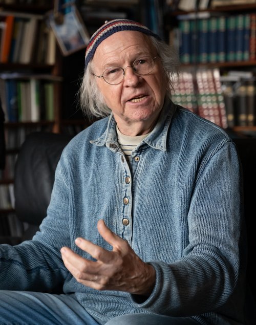 Harry Block beim Kontext-Gespräch. Foto: Gustavo Alàbiso