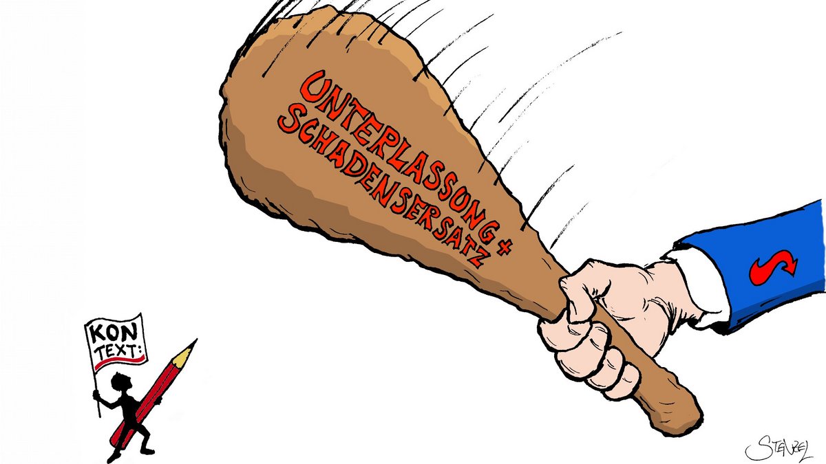 Karikatur: Oliver Stenzel Karikatur: Oliver Stenzel