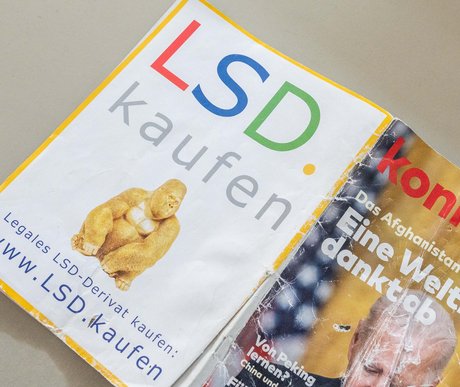 Hinter dieser Anzeige steckt kein seriöser Geschäftsmann. 