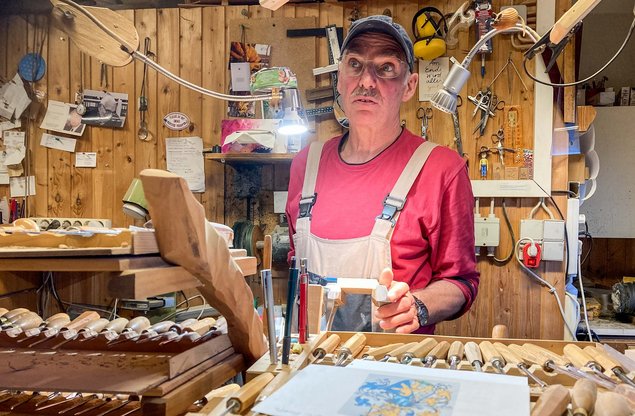 Leonhard Angele kämpft fürs Kreuz, um an die Henker zu erinnern. Foto: Kontext Leonhard Angele kämpft fürs Kreuz, um an die Henker zu erinnern. Foto: Kontext