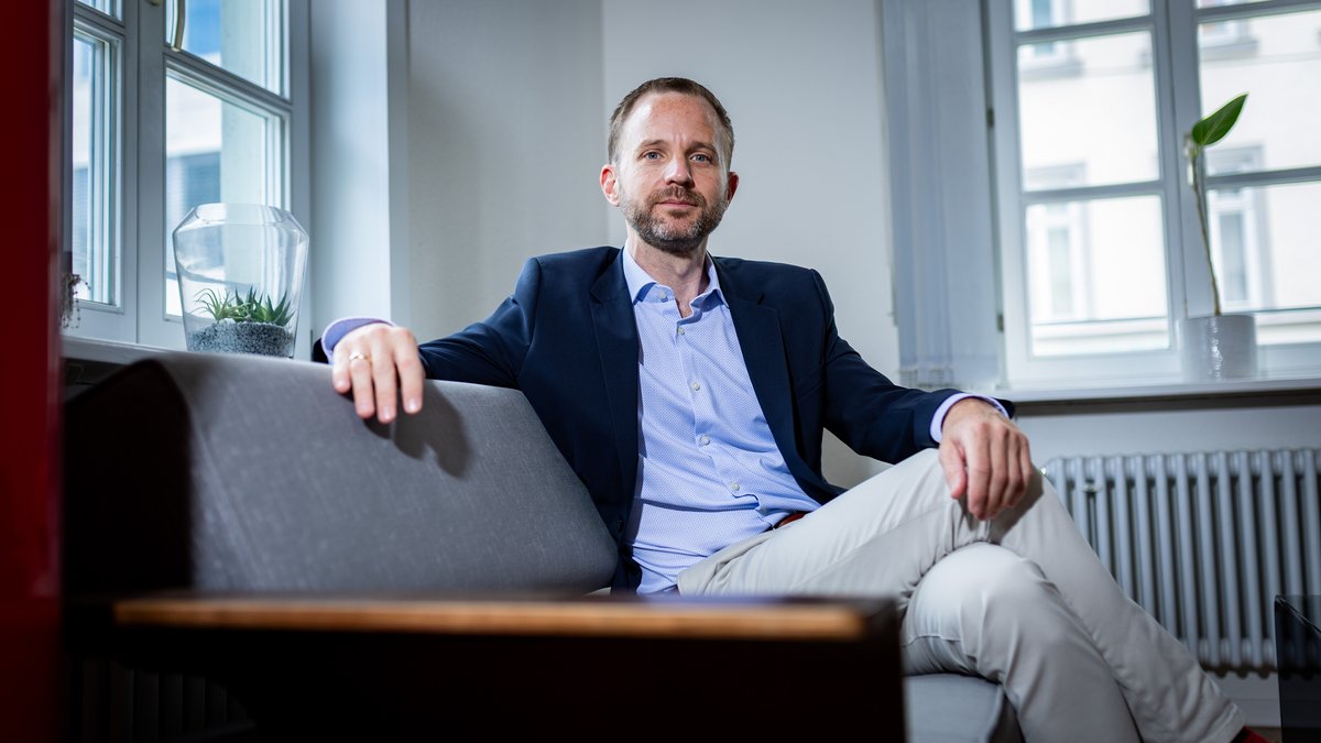 Carsten Lotz will motivieren, begeistern und Landesvorsitzender der SPD Baden-Württemberg werden. Foto: Julian Rettig