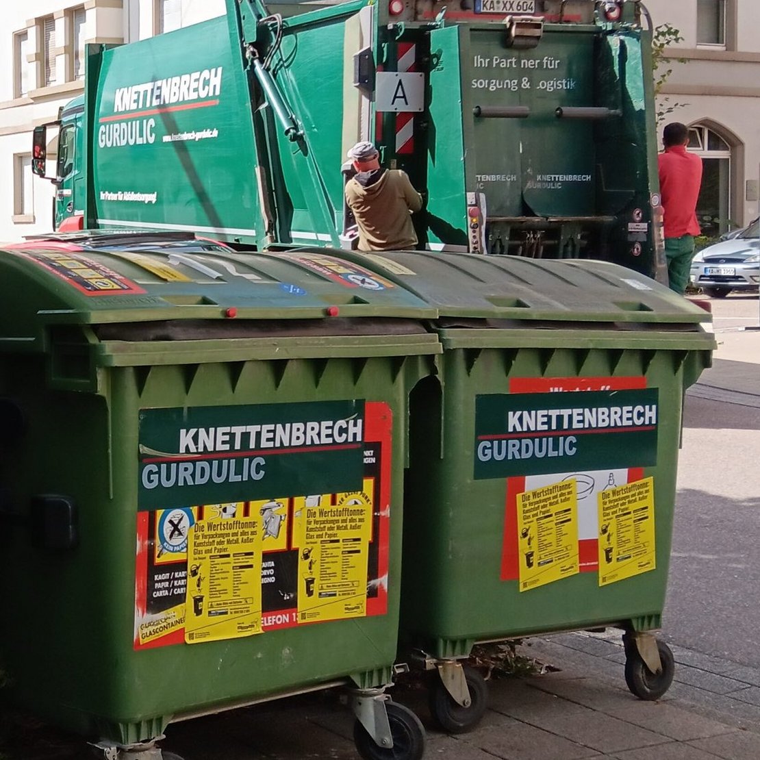 Verloren im Abfallchaos