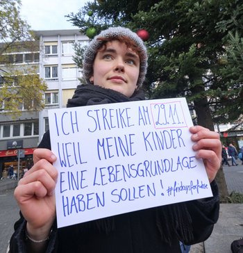 Warum streiken? Darum. Foto: Joachim E. Röttgers