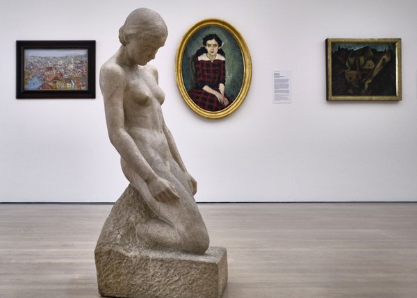 Der Traum von einem Museum "schwäbischer" Kunst? "Die Sinkende" (Margarete Depner, 1933) kommt aus Rumänien. Foto: Joachim E. Röttgers