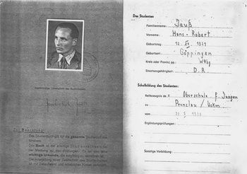 Das Studienbuch von Jauß. Foto: privat