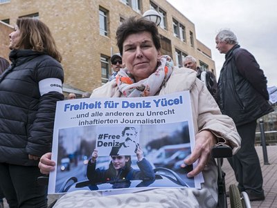 Seit Februar 2017 sitzt der Yücel in der Türkei in Haft.