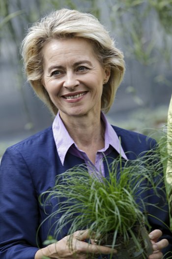 EU-Präsidentin Ursula von der Leyen will eine grünere EU als ihre Partei.