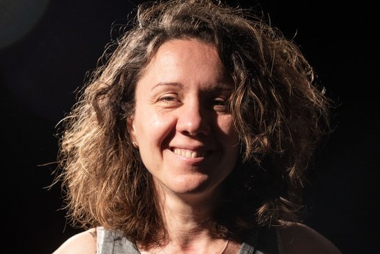 Anna Zlatkouskaya, Autorin und Schauspielerin. Anna Zlatkouskaya, Autorin und Schauspielerin.