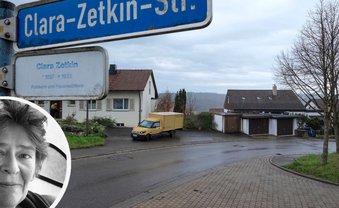 "Clara Zetkin in übler Gesellschaft" vertont