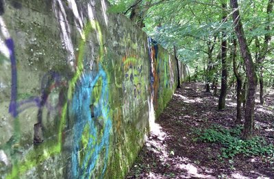 Was an der Mauer passiert war, wusste kaum einer. Foto: Uli Deck