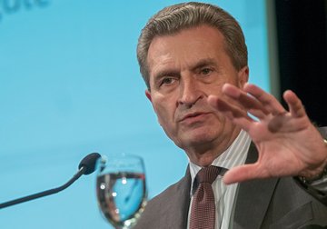 Laut Insidern zu impulsiv für Strategie: Günther Oettinger. 