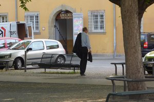 ... und ging lieber wieder. 