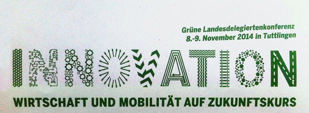 "Auf Zukunftskurs": Stimmkarte vom Parteitag in Tuttlingen.