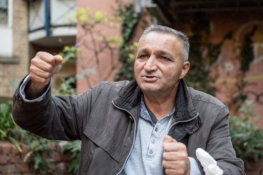 Der Serbe Fadil Kurtic: Die Abschiebung habe ihm und seiner Familie die Zukunft gestohlen. Foto: Jens Volle