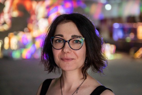 "Was wir in unseren Performances zeigen, entstand ausschließlich hier", sagt die ukrainische Künstlerin Svitlana Reinish.  "Was wir in unseren Performances zeigen, entstand ausschließlich hier", sagt die ukrainische Künstlerin Svitlana Reinish.