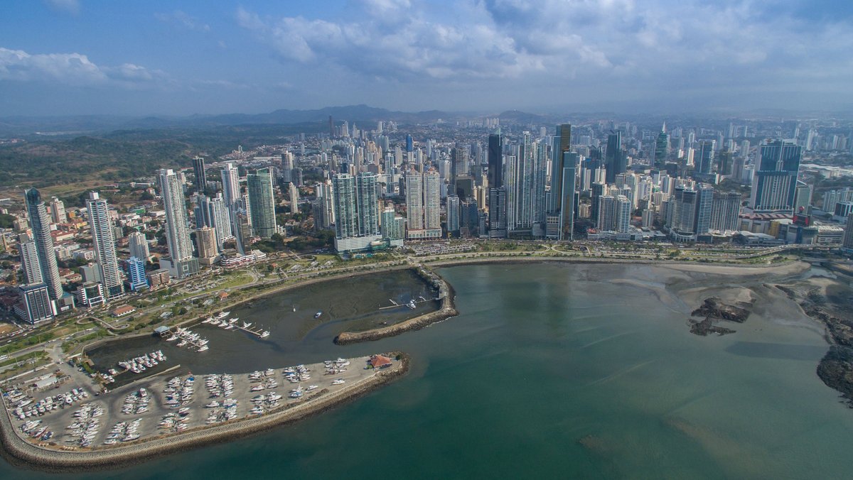 Bankenviertel von Panama-Stadt: In großem Stil wurde hier Geld aus dem Kokainhandel gewaschen. Foto: Dronepicr, CC BY 3.0 Bankenviertel von Panama-Stadt: In großem Stil wurde hier Geld aus dem Kokainhandel gewaschen. Foto: Dronepicr, CC BY 3.0