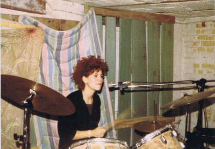 Kat 1981 im Emmaus-Keller im Stuttgarter Gerberviertel. Foto: privat