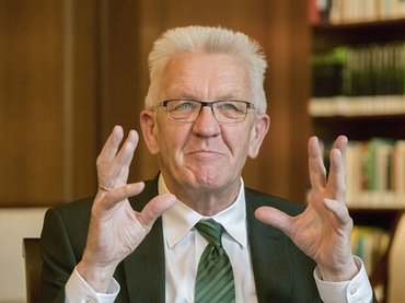 Spiritus Rector Winfried Kretschmann. Fotos: Joachim E. Röttgers
