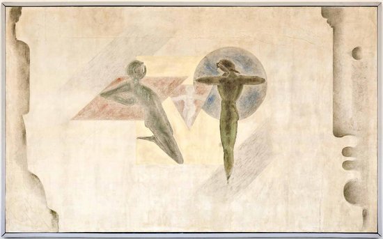 "Die Familie" von Oskar Schlemmer, fotografiert von Freerk Valentien. "Die Familie" von Oskar Schlemmer, fotografiert von Freerk Valentien.