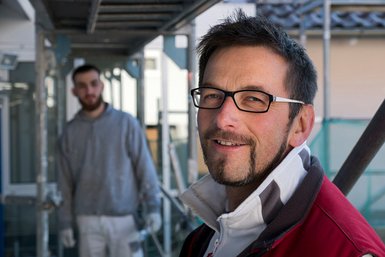 Hartmut Nietsch betreibt Integration mit Herz und Hand. 