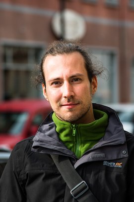 Zwölf Stunden in Polizeigewahrsam: der Stuttgarter Fotograf Jens Volle. Foto: Judit Weingärtner