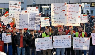 SPD und Grüne sind schuld an der Malaise in der Arbeitswelt, sagt Bernd Riexinger.