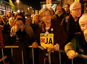 Volksentscheid: vom Bangen ...