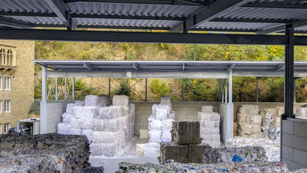 Geschreddertes Papier.