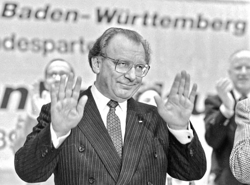 Auch Lothar Späth (hier beim CDU-Landesparteitag 1989) zog's in die USA. Foto: Joachim E. Röttgers