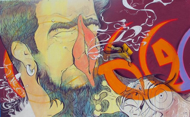 Die beiden Frauen suchen den Ort außerhalb des Systems. Und schauen wie es dort ist. Bild: Aya Tarek