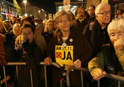 Wer dagegen ist, musste ja sagen.