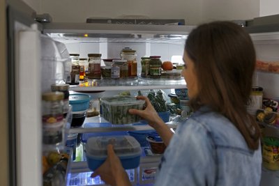 Des Kühlschranks größtes Problem: Er wird leerer. 