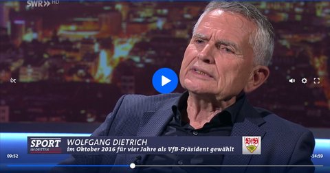 Wolfgang Dietrich erzählt in "Sport im Dritten" die Geschichte vom Pferd.