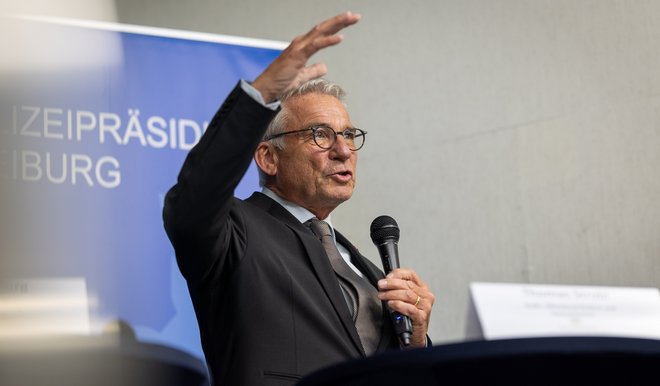 Landesinnenminister Thomas Strobl (CDU): "Wir gehen da hin, wo etwas geboten ist."