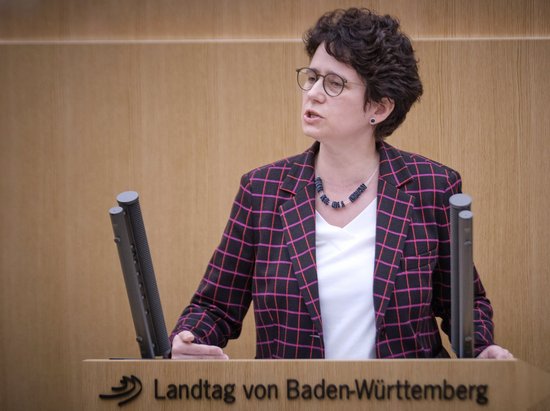 Baden-Württembergs Justizministerin Marion Gentges (CDU) spricht von einer "ungeheuren Belastungssituation". Foto: Joachim E. Röttgers