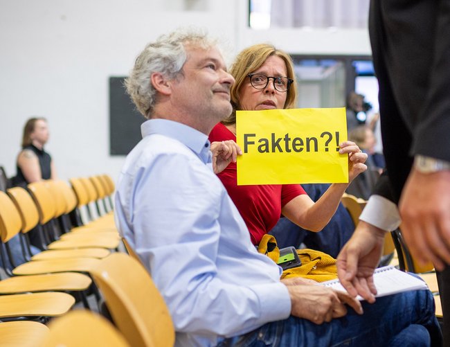 Mit Fakten hatten's manche S-21-Verantwortliche nicht so. Foto: Julian Rettig
