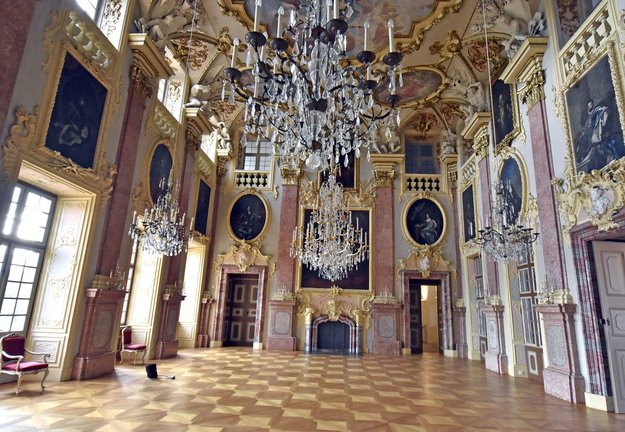 Im Ahnensaal des Rastatter Schlosses fanden die Prozesse statt. Foto: Stefan Jehle