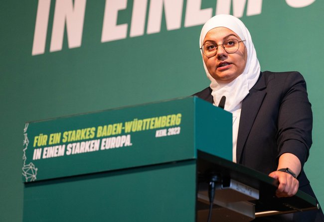 Aya Krkoutli, Landessprecherin der Grünen Jugend, scheut die Konfrontation nicht. Aya Krkoutli, Landessprecherin der Grünen Jugend, scheut die Konfrontation nicht.