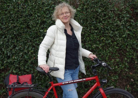 Findet die städtische Verkehrspolitik zum Davonlaufen: Friederike Benjes. Foto: privat