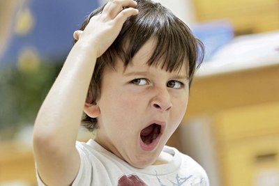 Alaa aus Syrien: Kunst kann ganz schön anstrengend sein. 