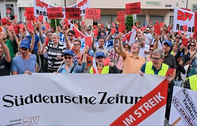 Ein sehr gutes Banner: "Süddeutsche Zeitung".