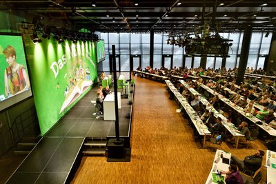 Aufregendstes Event im Bodenseeforum war bisher der Landesparteitag der Grünen.