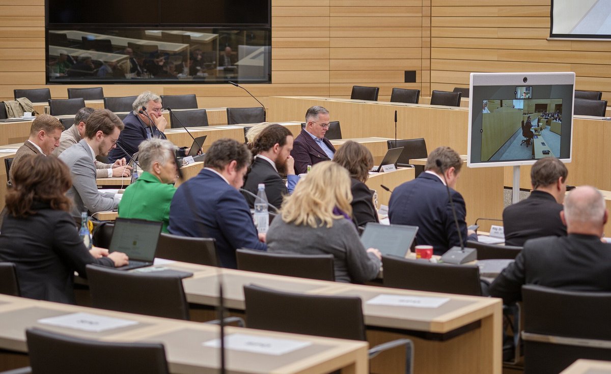 Untersuchungsausschusssitzung am 25. November im baden-württembergischen Landtag. Foto: Joachim E. Röttgers
