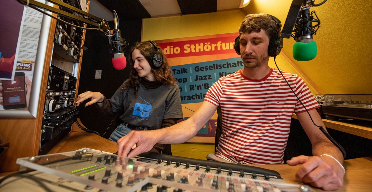 Rebekka Benz und Miro Ruff machen mehr als Radio.