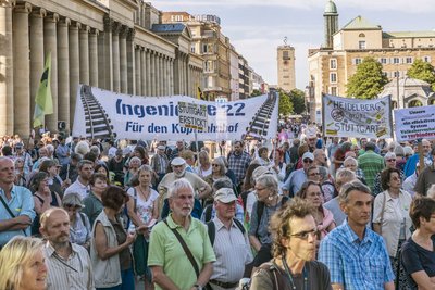 Weiter aktiv: Montagsdemo am 12. Juni dieses Jahres.
