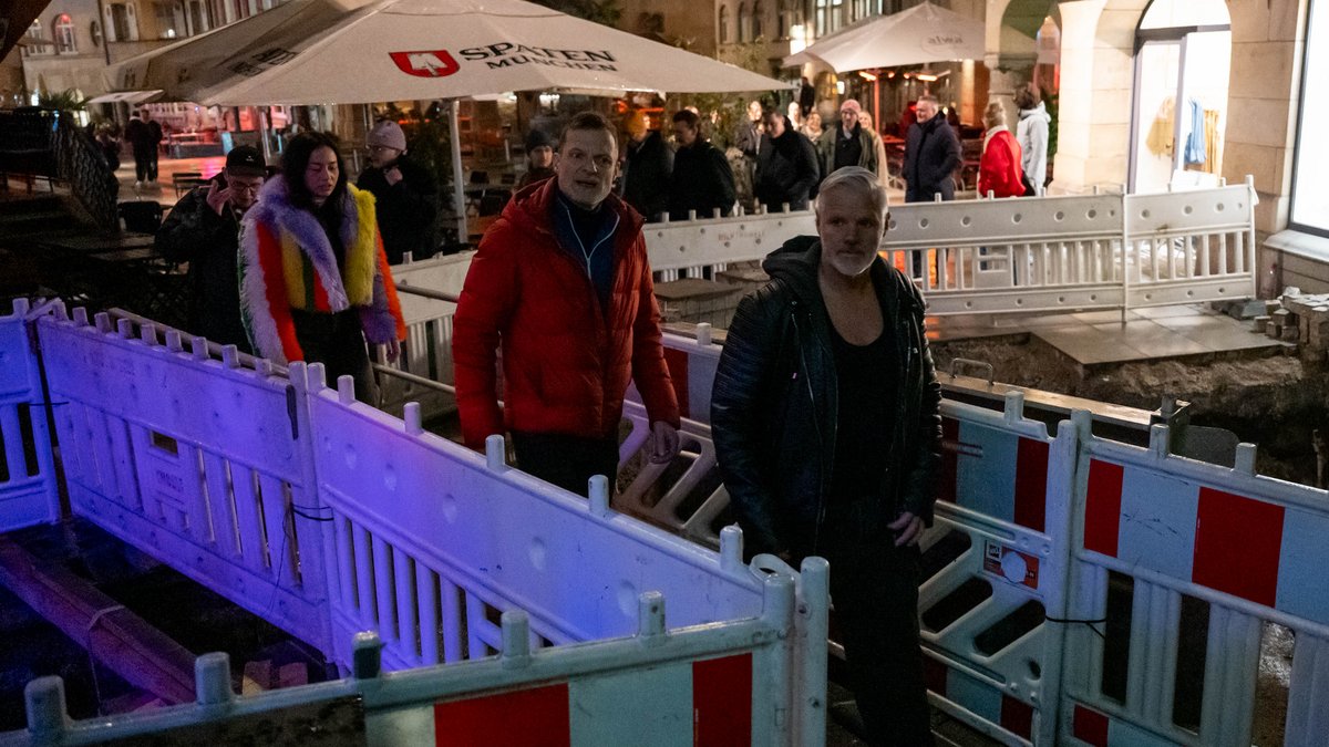 Mitten im Kneipenviertel entstehen die Vier Giebel: Läden, Büros, 42 Wohnungen.