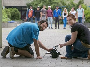 Steffen Braun und Anna Hunger.